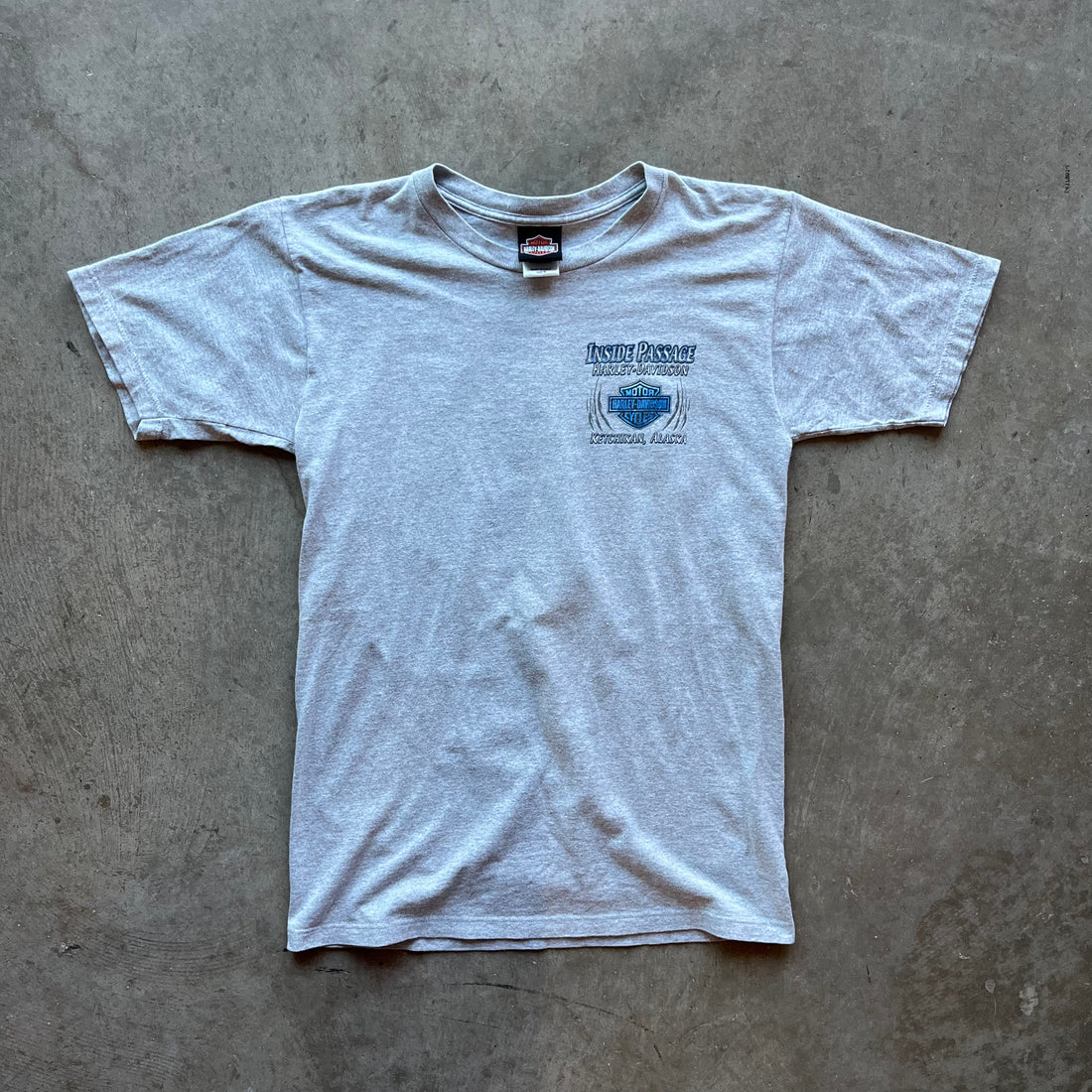 M 00s Alaska Harley Tee