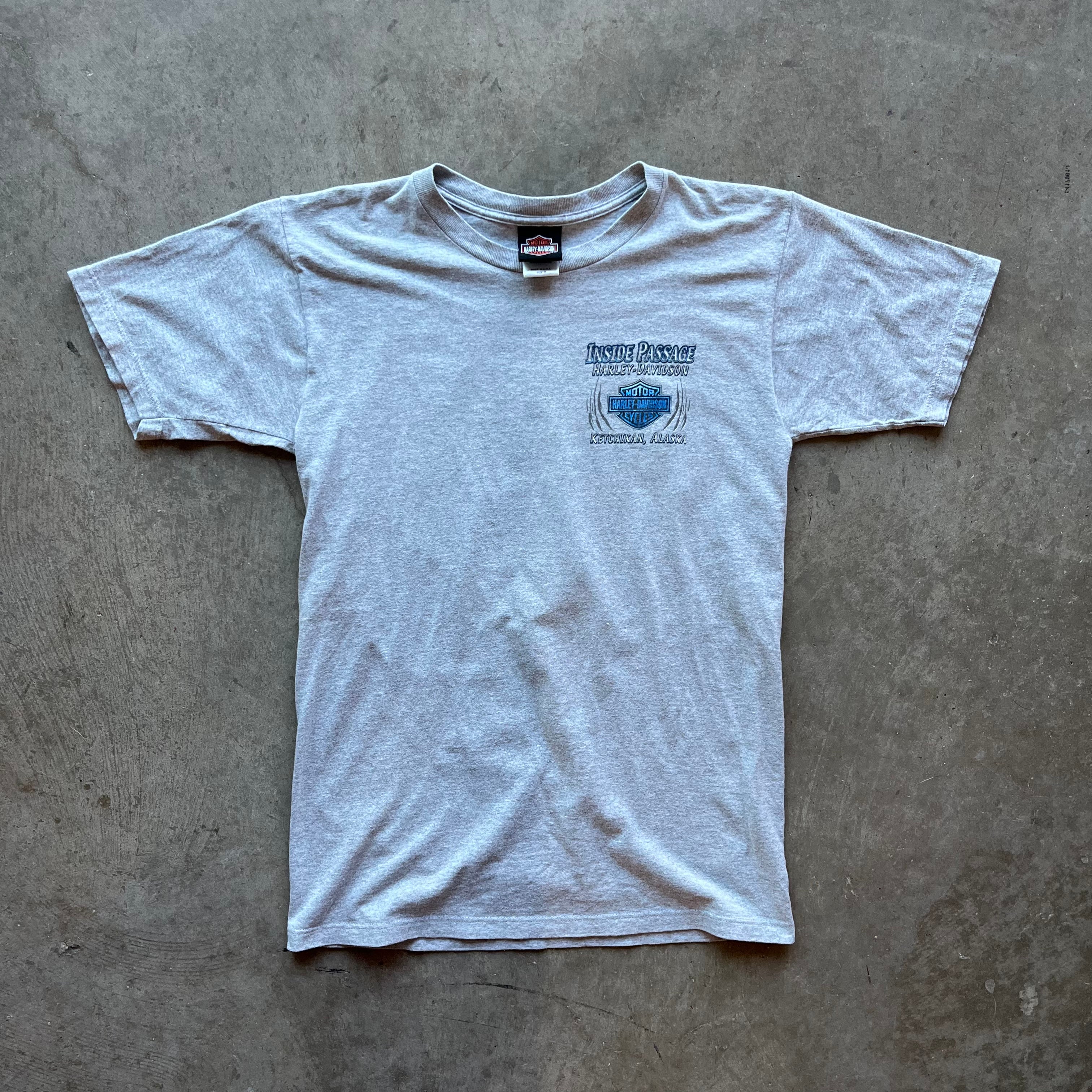 M 00s Alaska Harley Tee