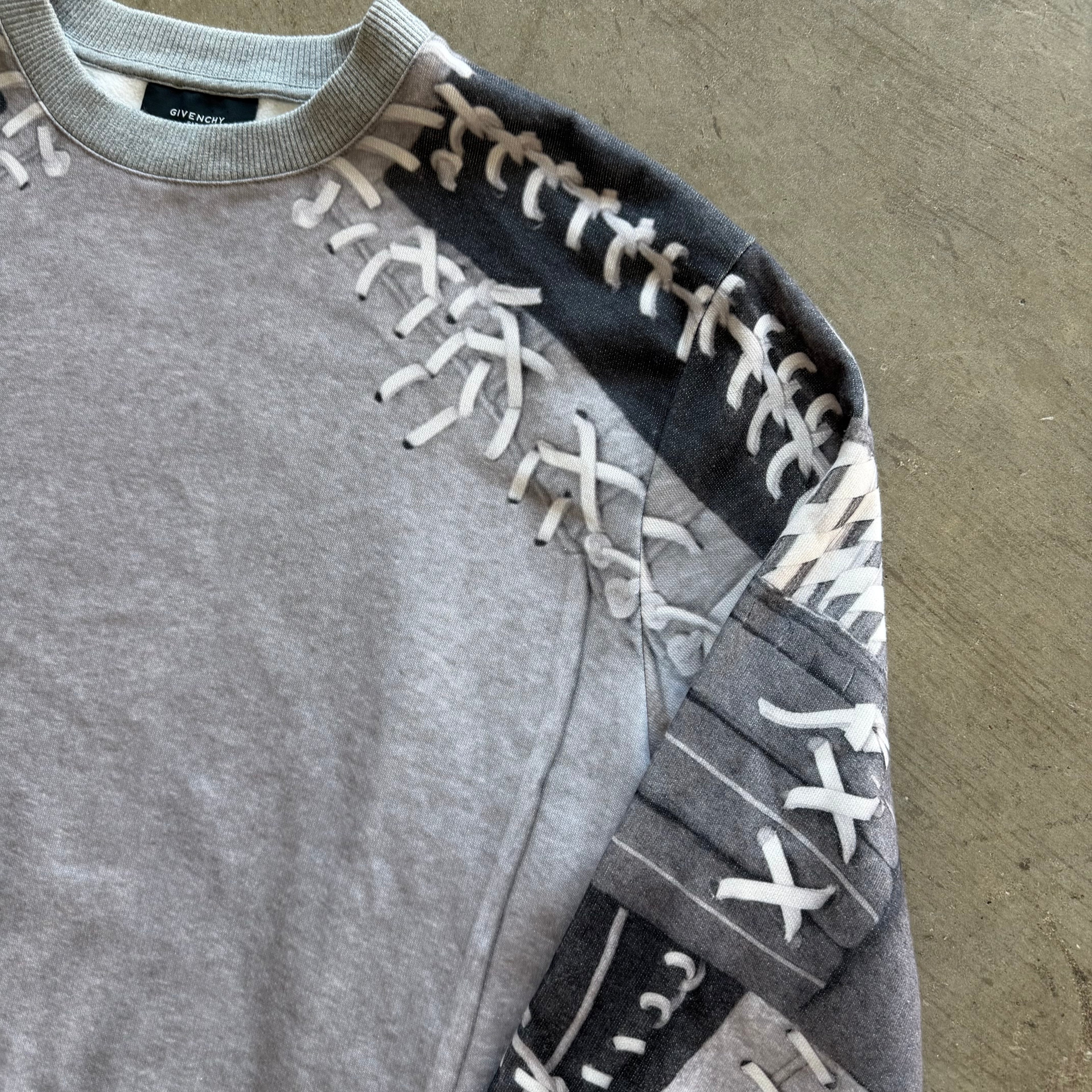 L Givenchy FW13 Baseball Print Crewneck
