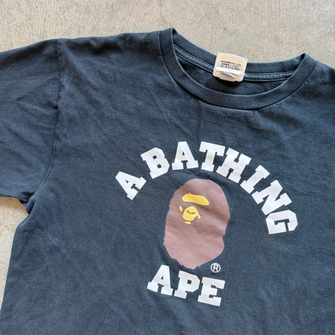 L Black Bape Tee