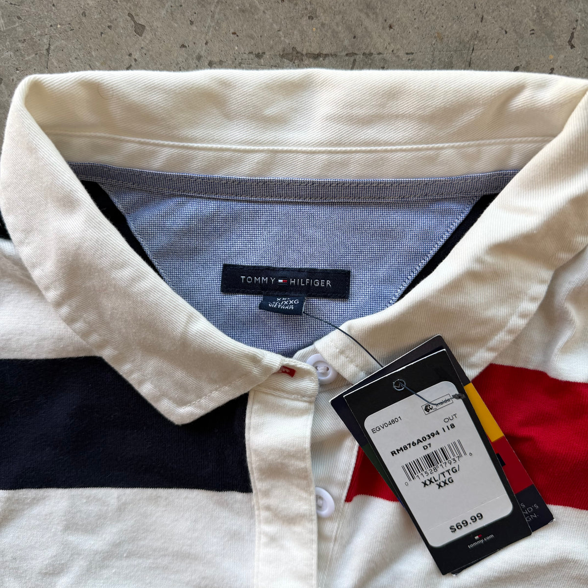 L Tommy Hilfiger Archive Rugby Polo