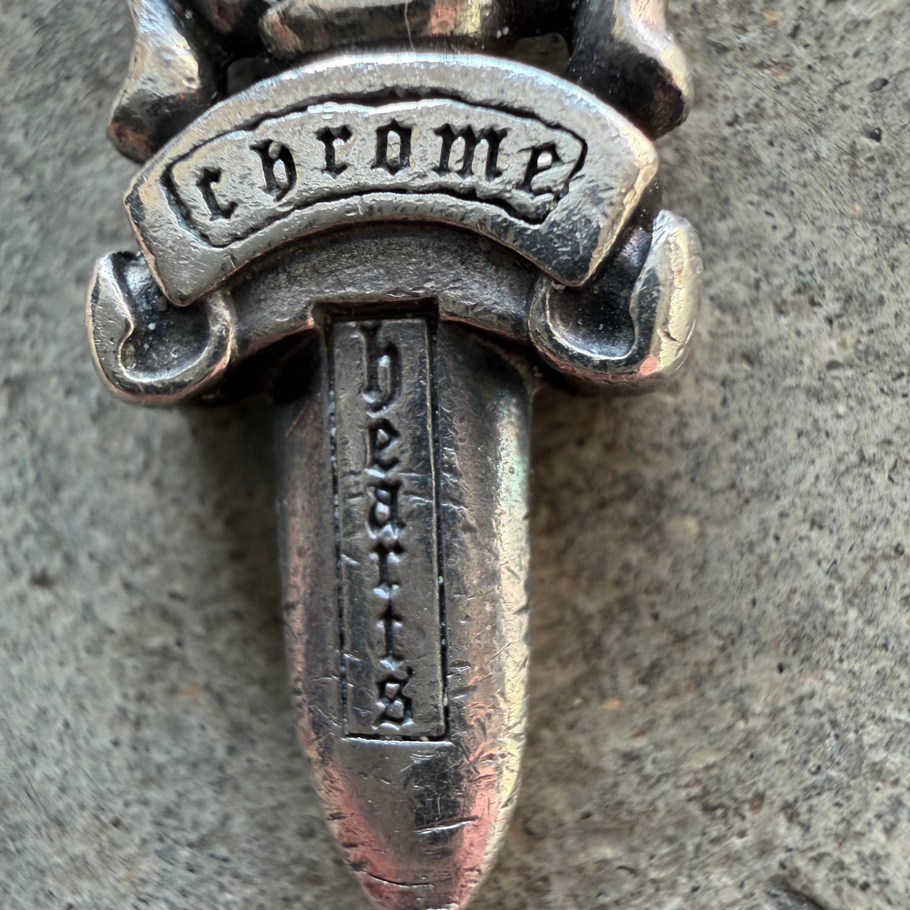 Chrome Hearts Dagger Zipper Pendant