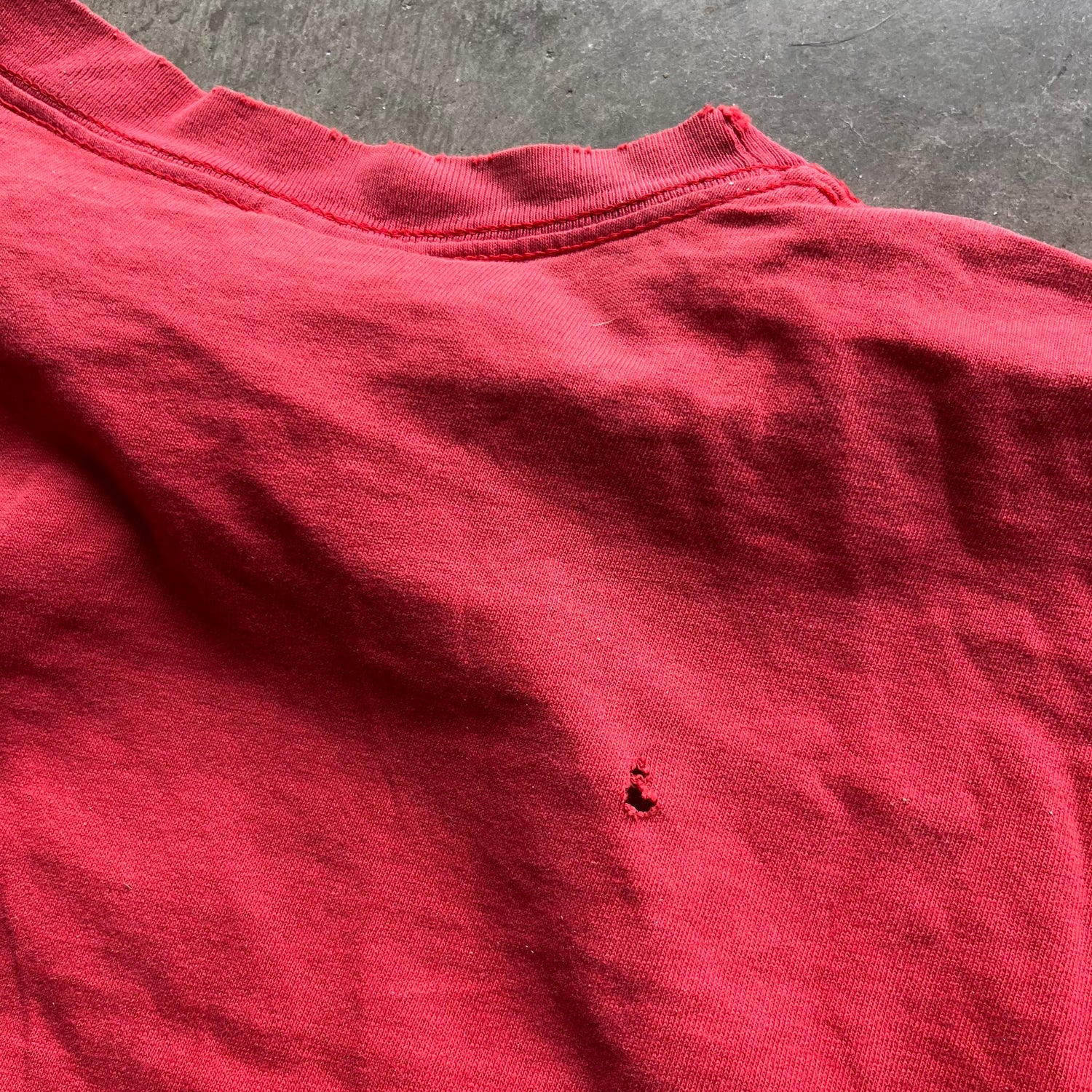 L 90s Thrashed Jordan Bulls Tee