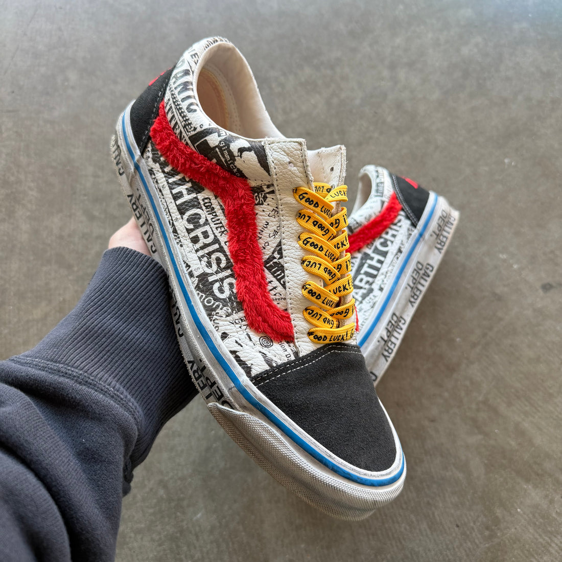 10.5 Gallery Dept Vans Old Skool Goodluck