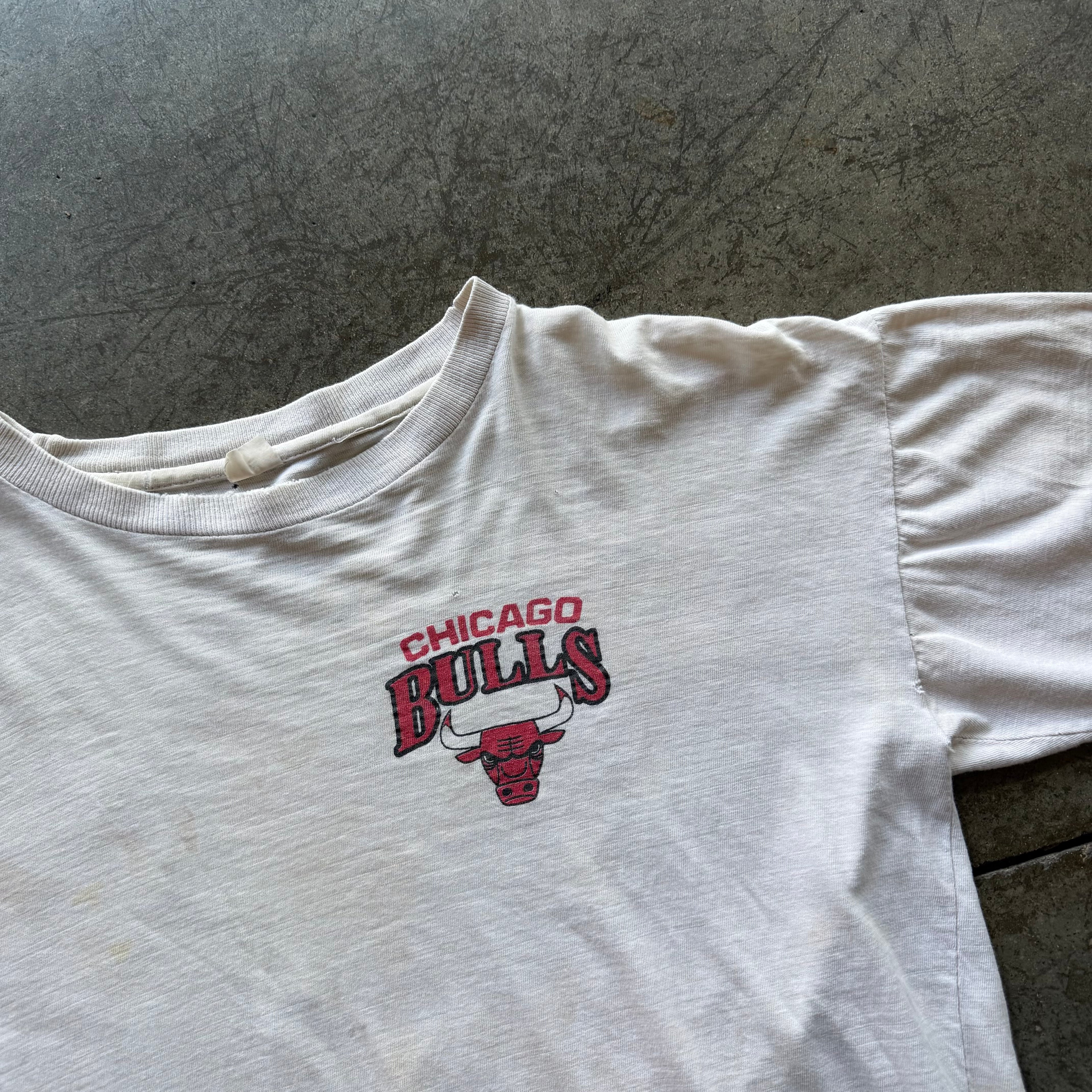 M Thrashed 90s Chicago Bulls Tee