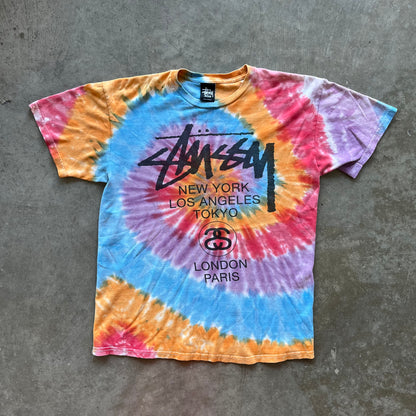 M Tye Dye Stussy Tee