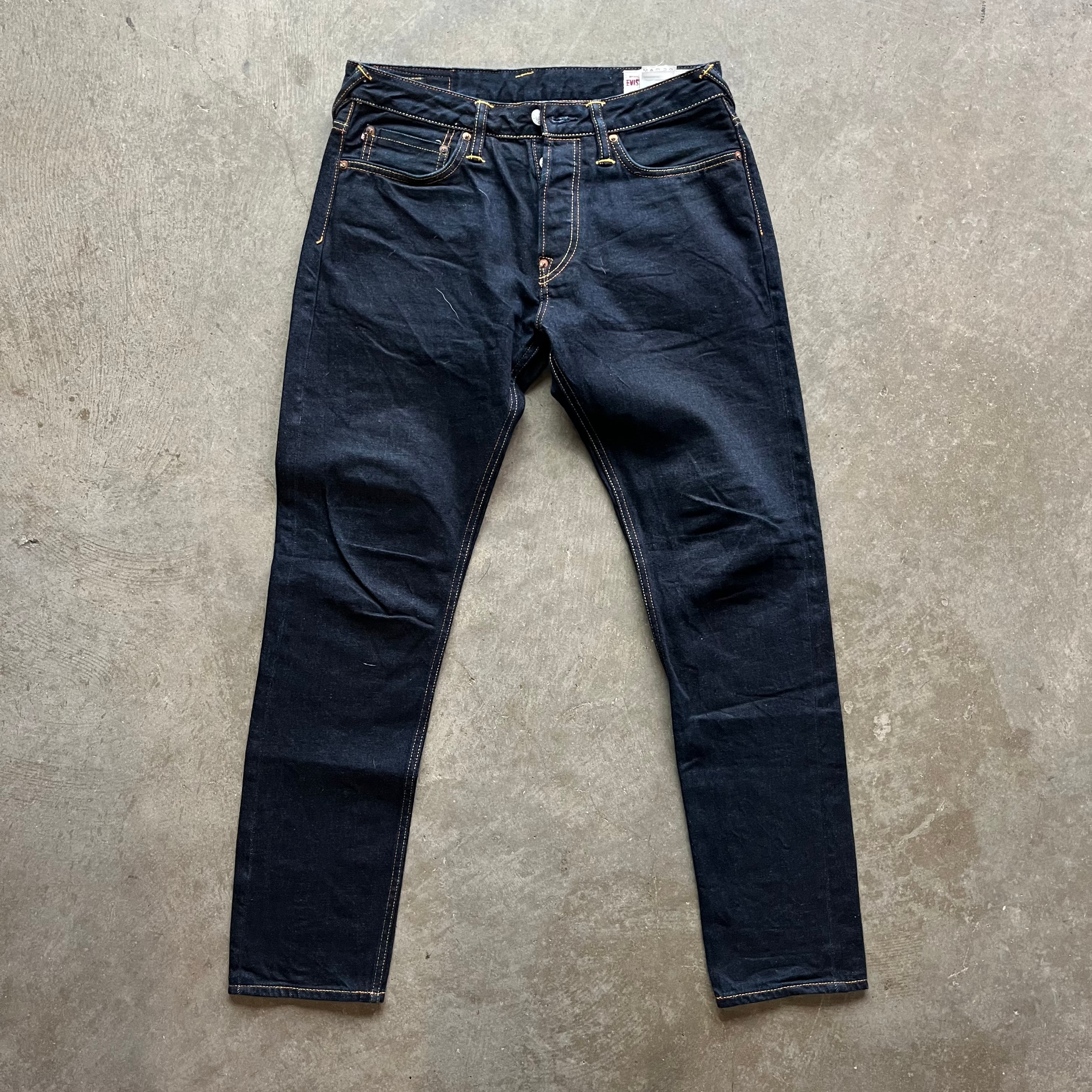 32x30 00s Evisu Wave Jeans