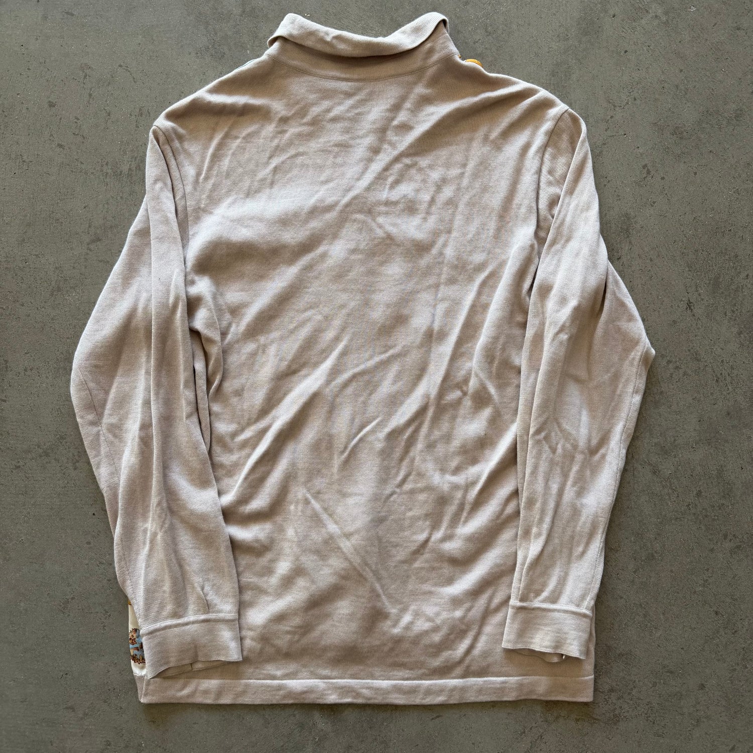 M 90s Hermes Silk Floral Button Up