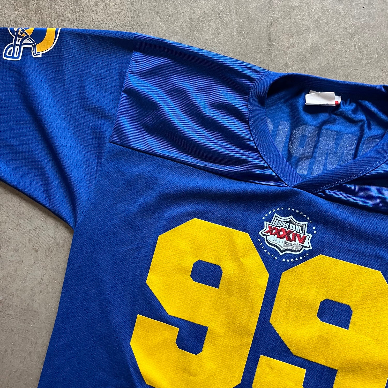 L 00 Rams Super Bowl Jersey
