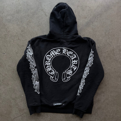 S Chrome Hearts Horseshoe Thermal Zipup