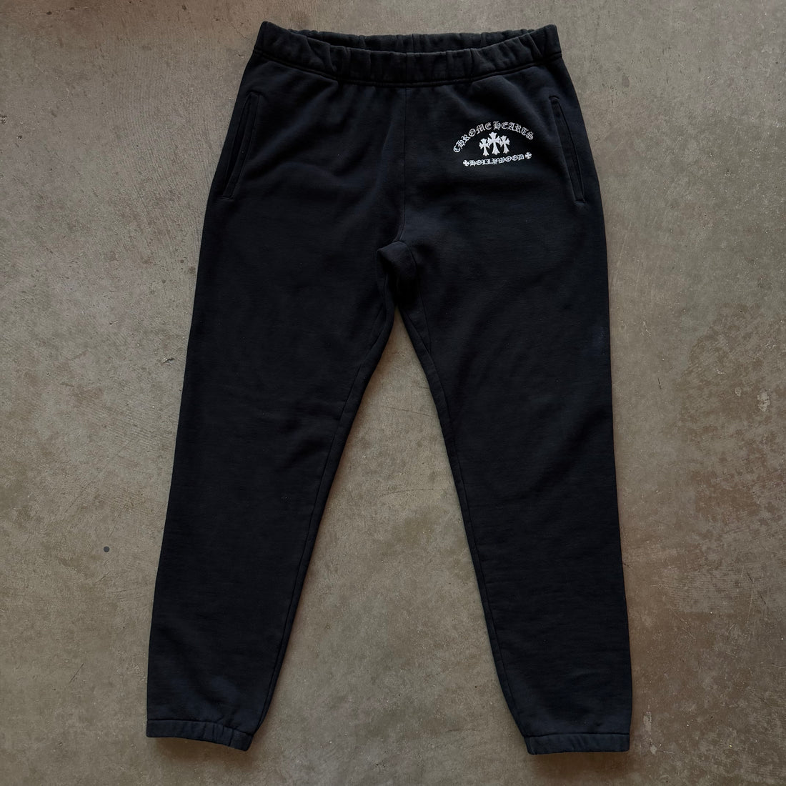 XL Chrome Hearts King Taco Sweatpants Black