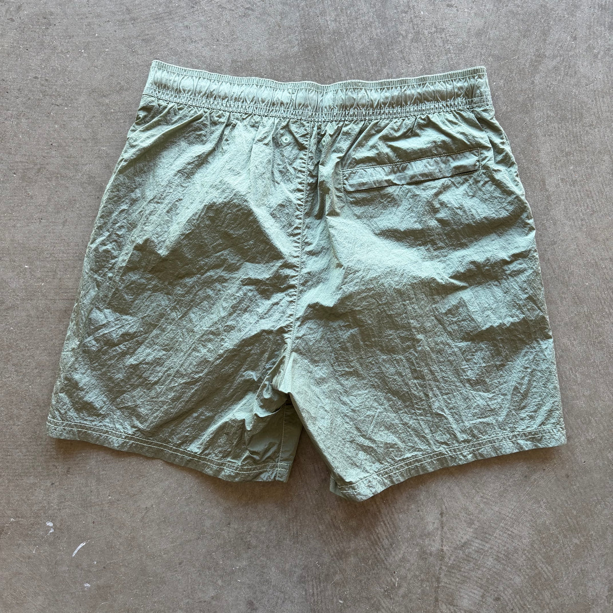 M Stone Island Green Swim Trunks