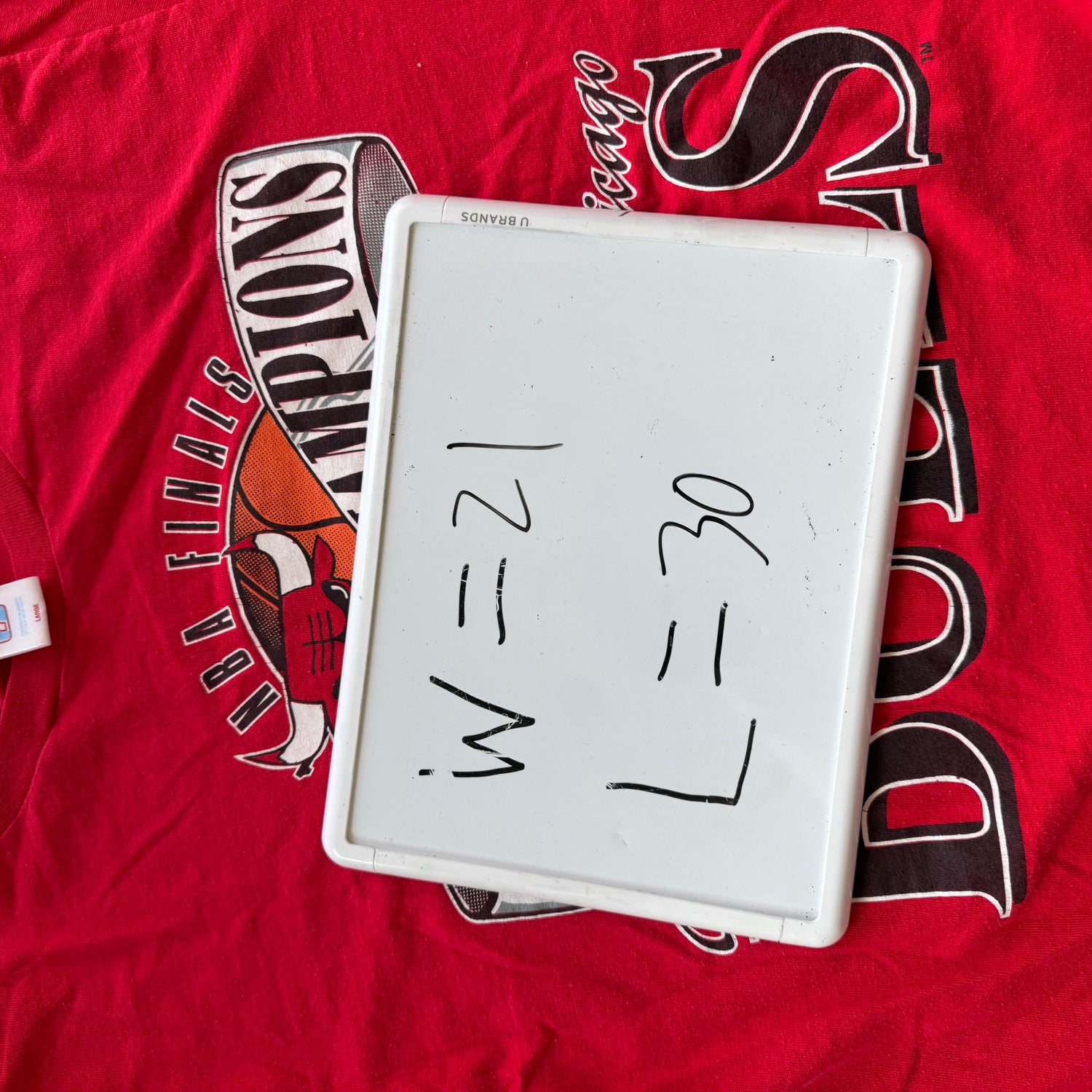 L 90s Chicago Bulls Tee