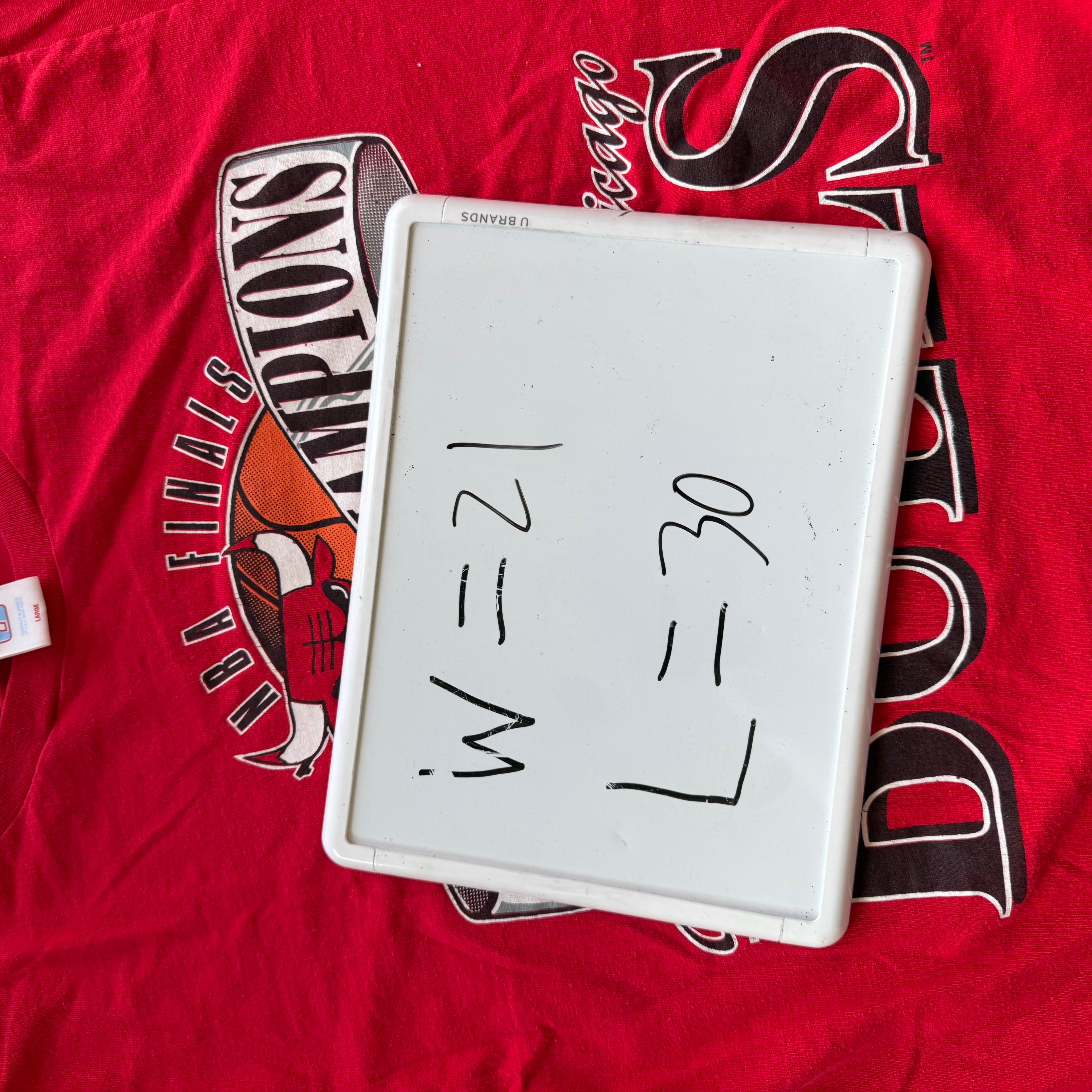 L 90s Chicago Bulls Tee