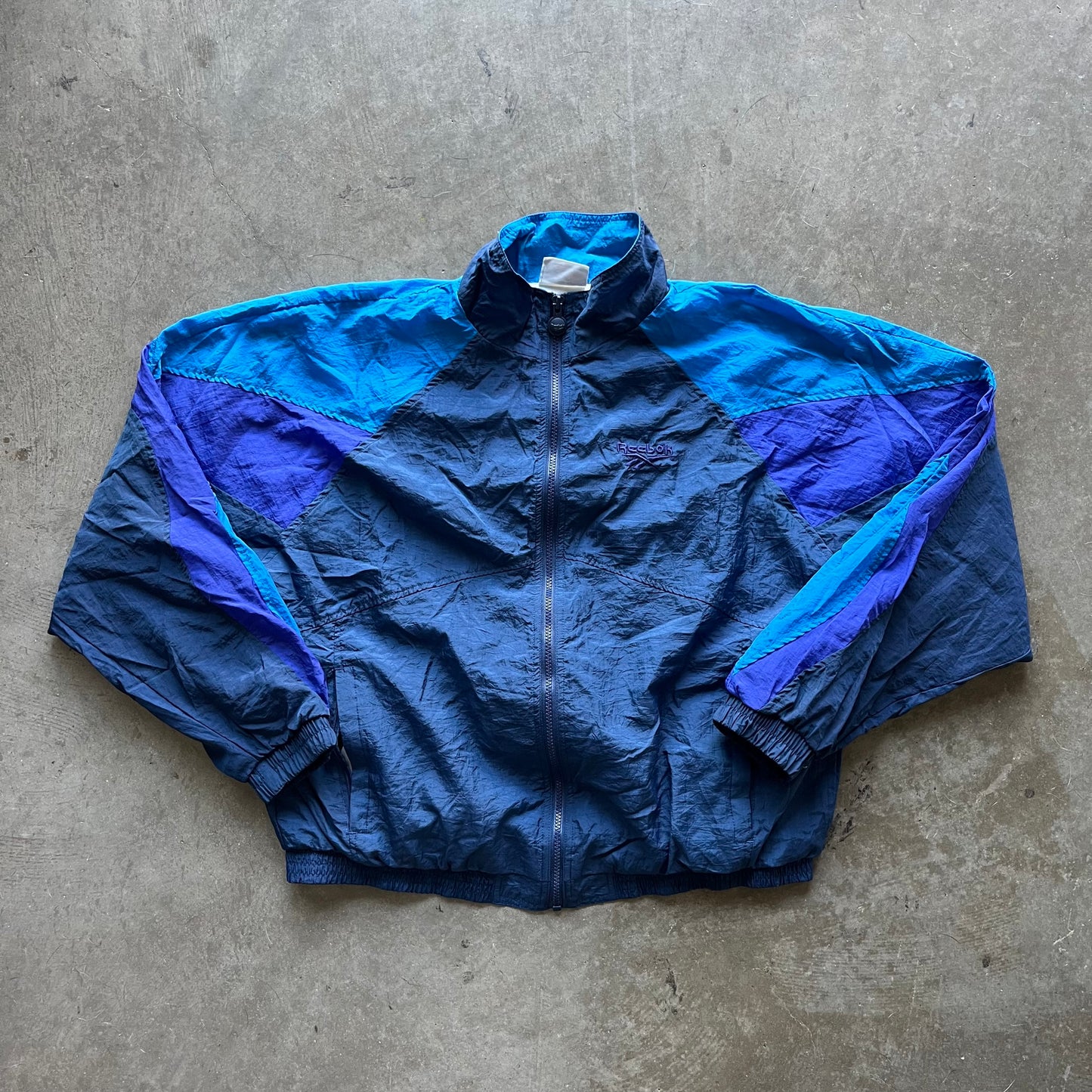 XL 90s Blue Reebok Jacket