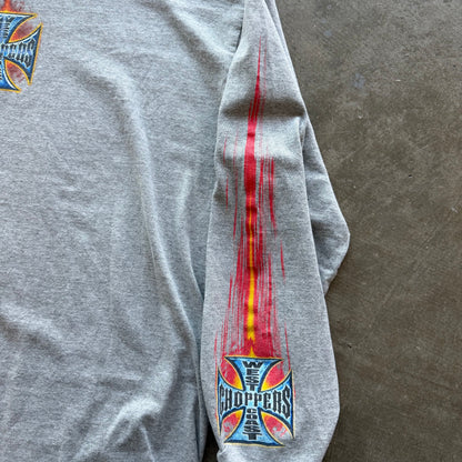 XL West Coast Choppers Flame L/S