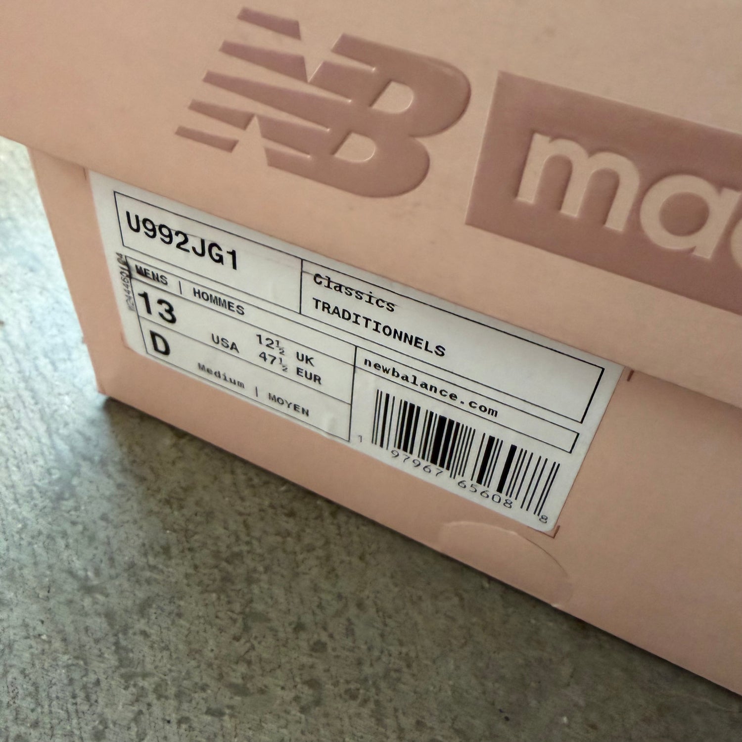 13 NB 992 MiUSA JFG Aged Well