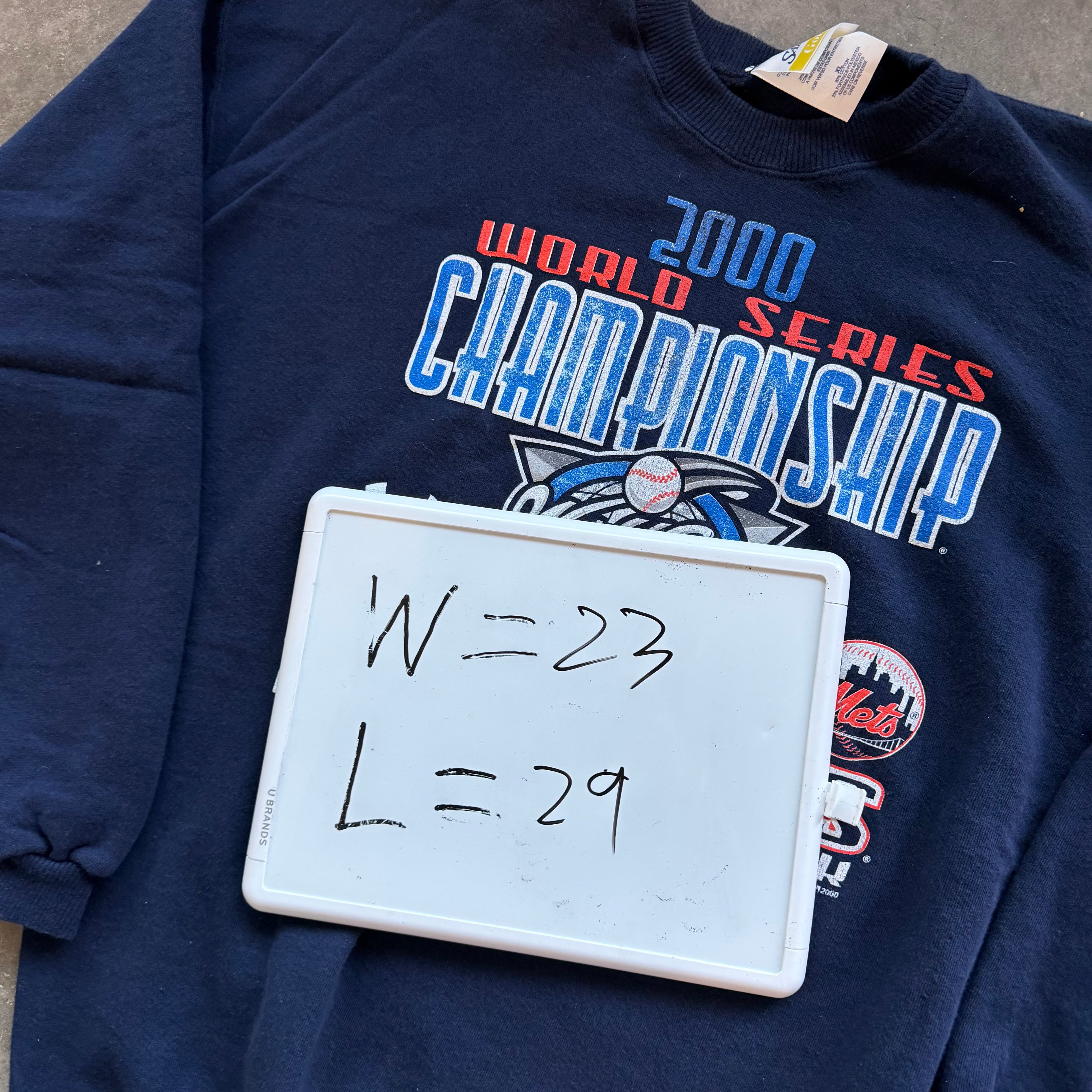 XL 00s New York World Series Crewneck