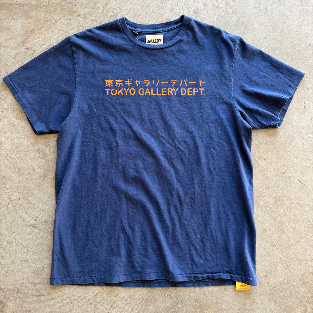 L Gallery Dept Tokyo Tee Navy