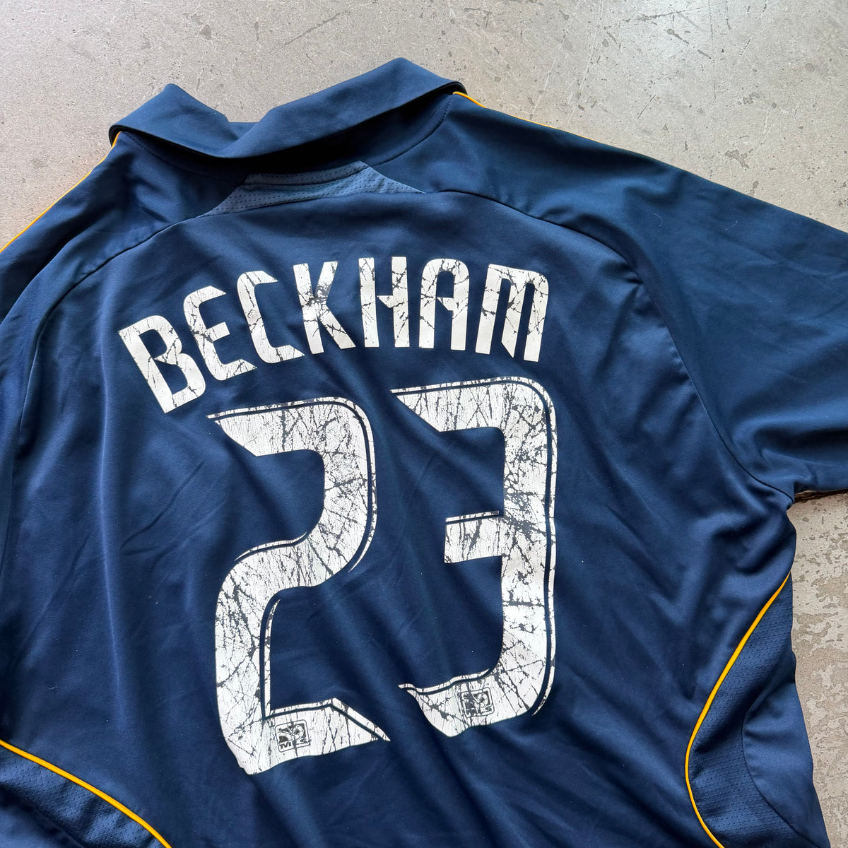 XL 00s Beckham Galaxy Jersey