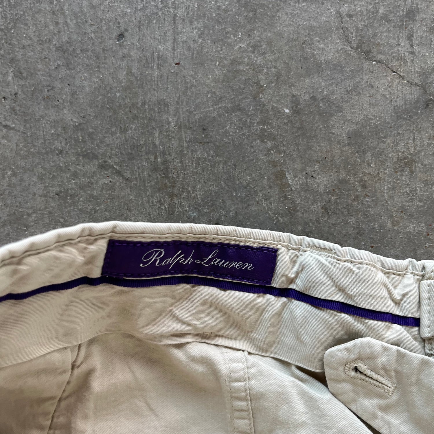 40x32 Purple Label Ralph Lauren Khakis