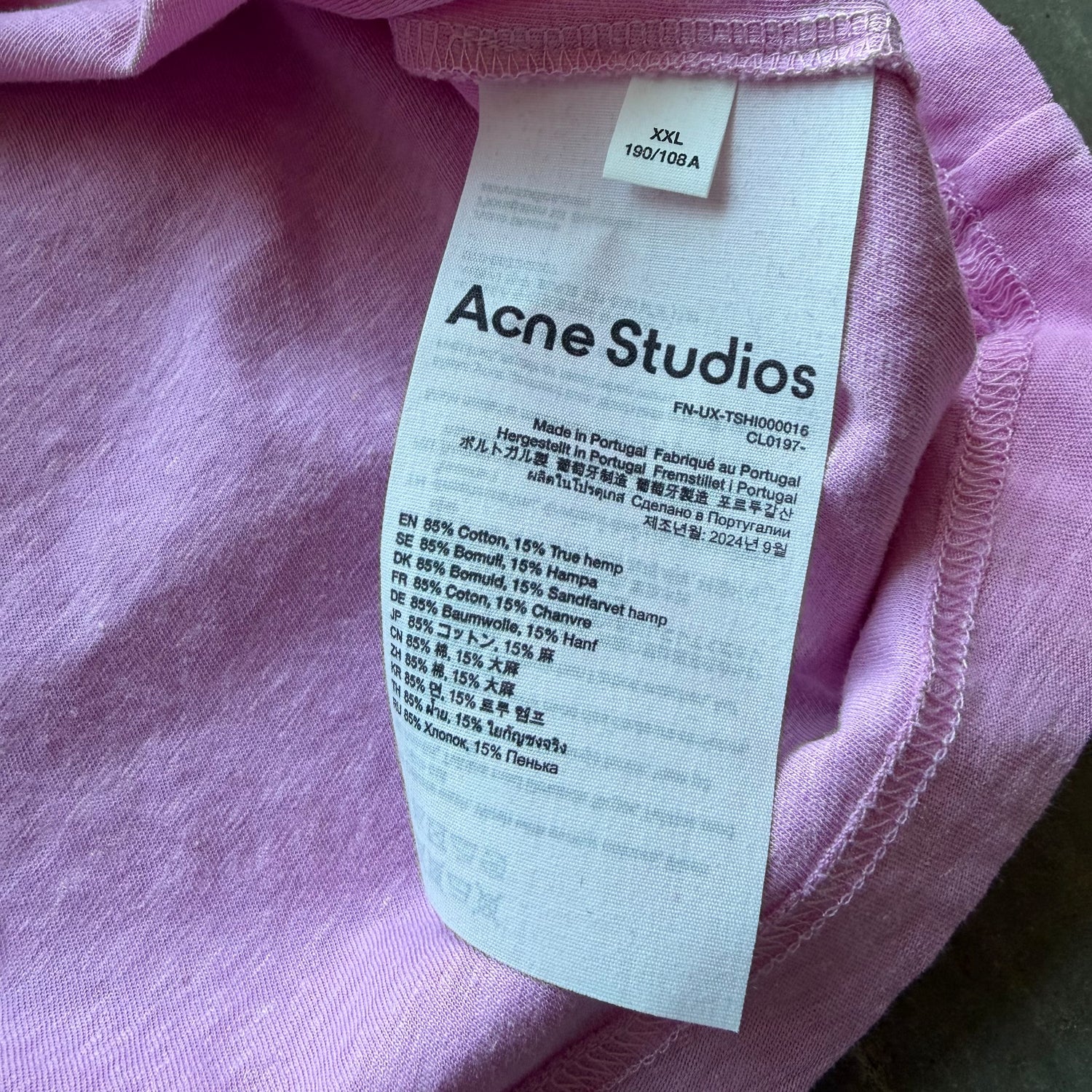 XXL Brand New Stockholm Acne Studios Longsleeve