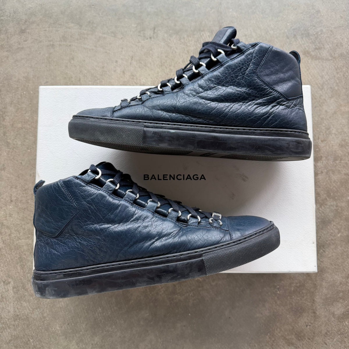 7 Balenciaga Arena High Navy