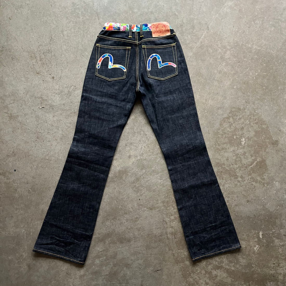 26x32 00s Rainbow Evisu Jeans