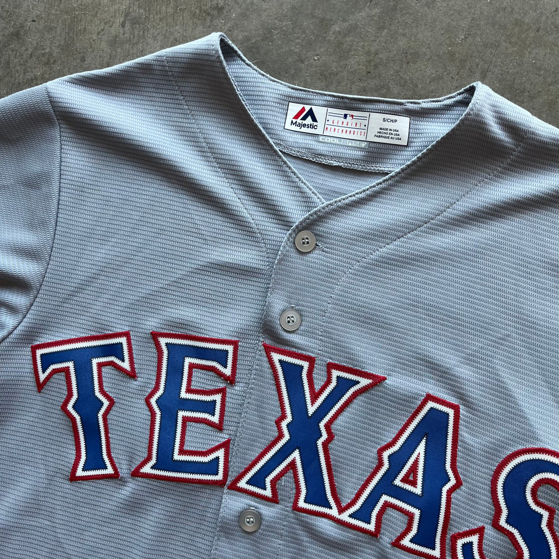 S grey Texas Rangers Tee