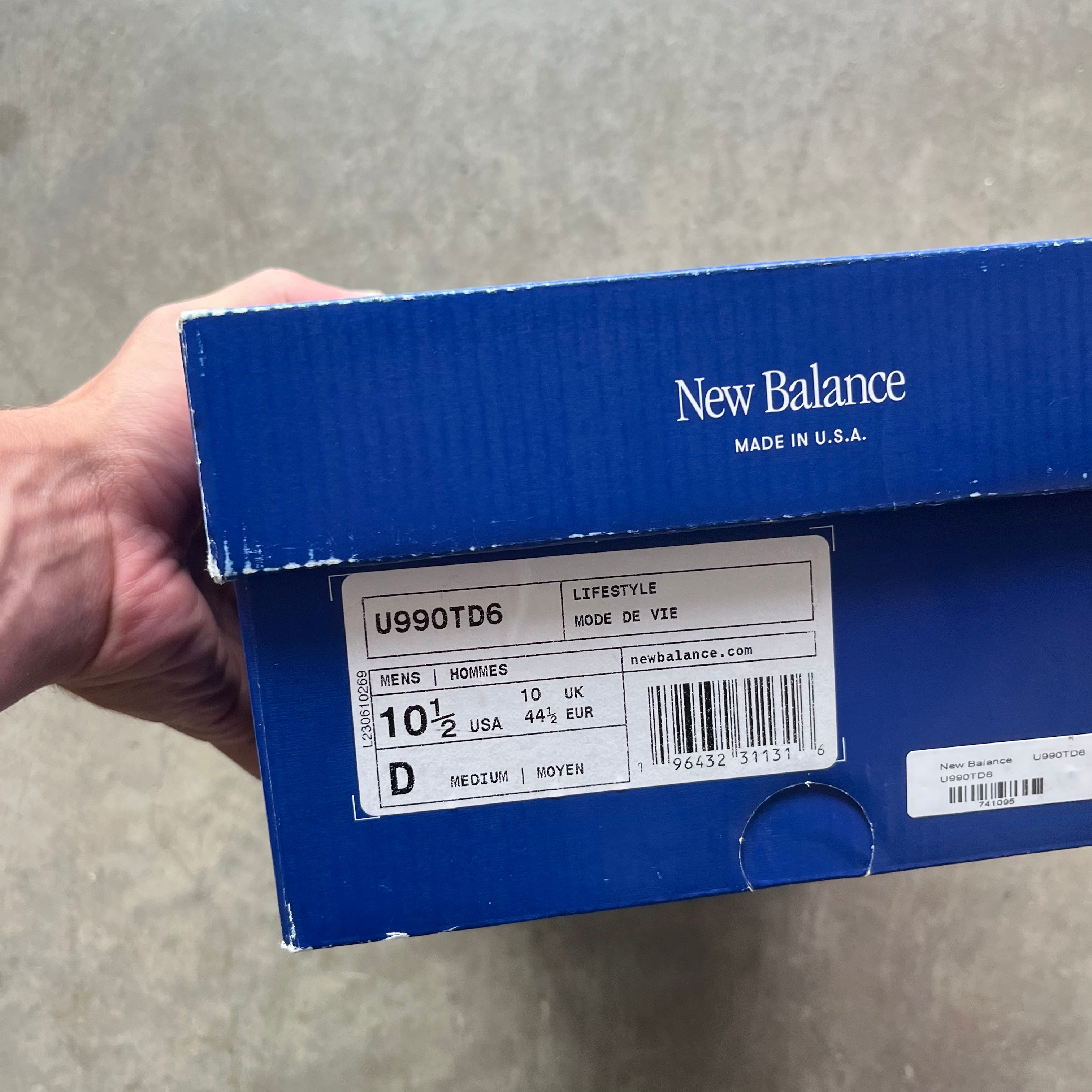 10.5 New Balance 990 Magenta Pop