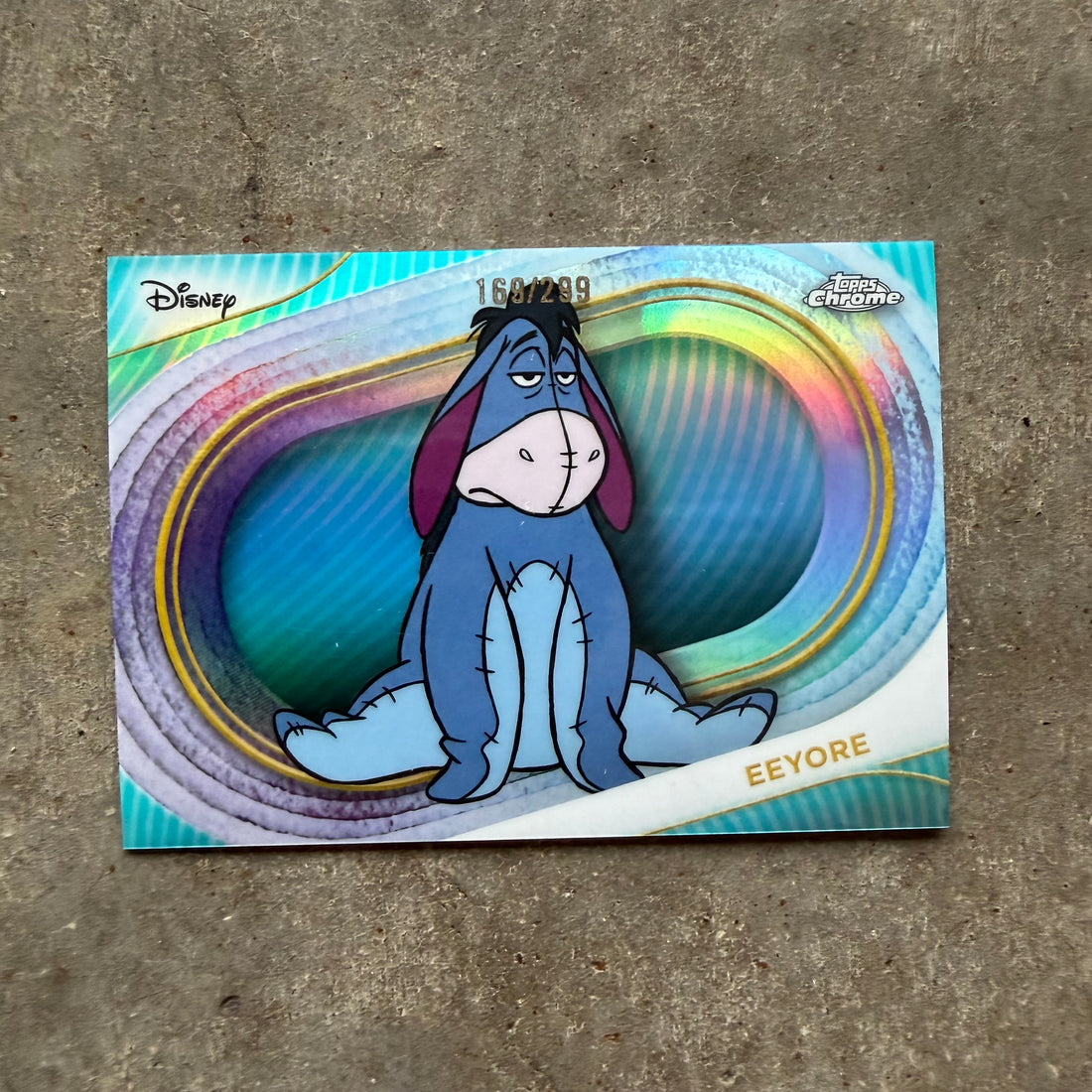 Eeyore Disney Topps Chrome /299
