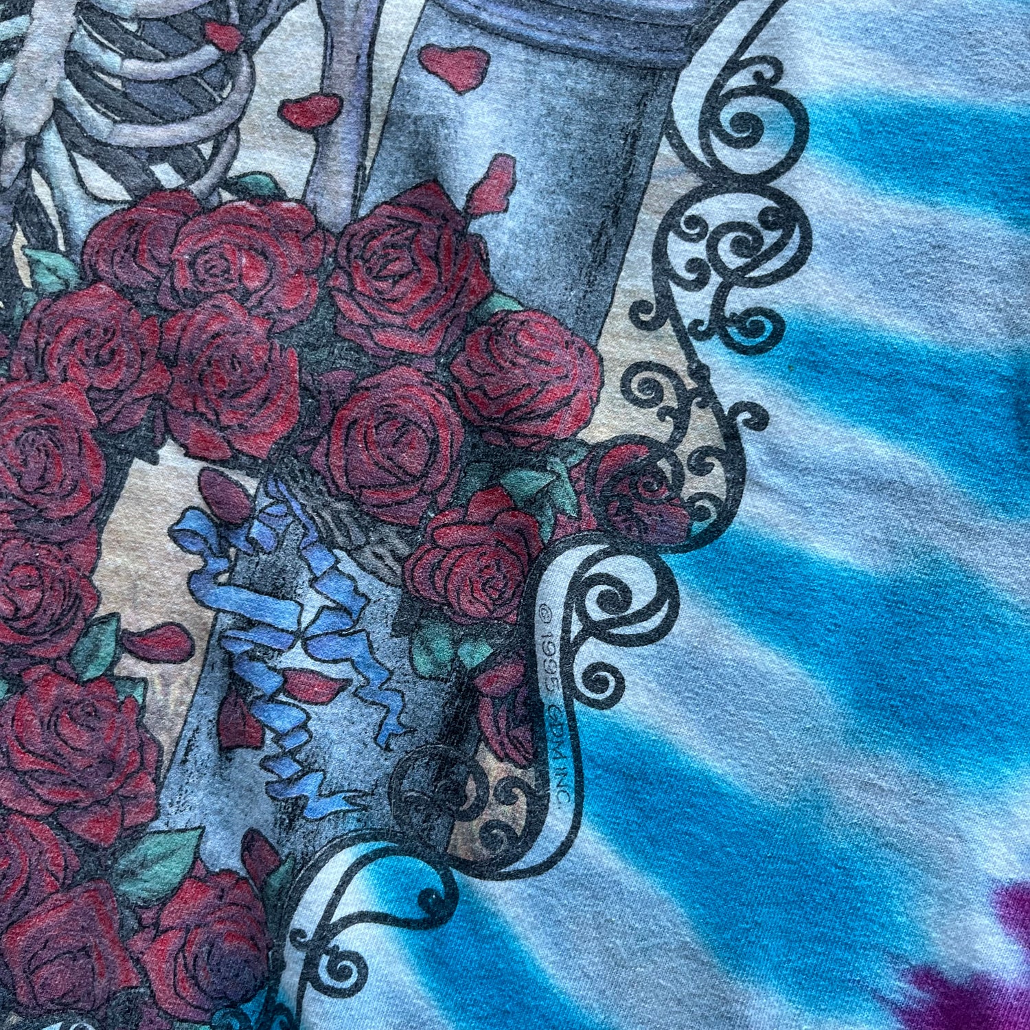 XXL 00s Grateful Dead Skull Tee