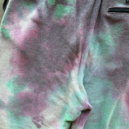 L Kapital Reverse Fleece Tie Dye Easy Pants