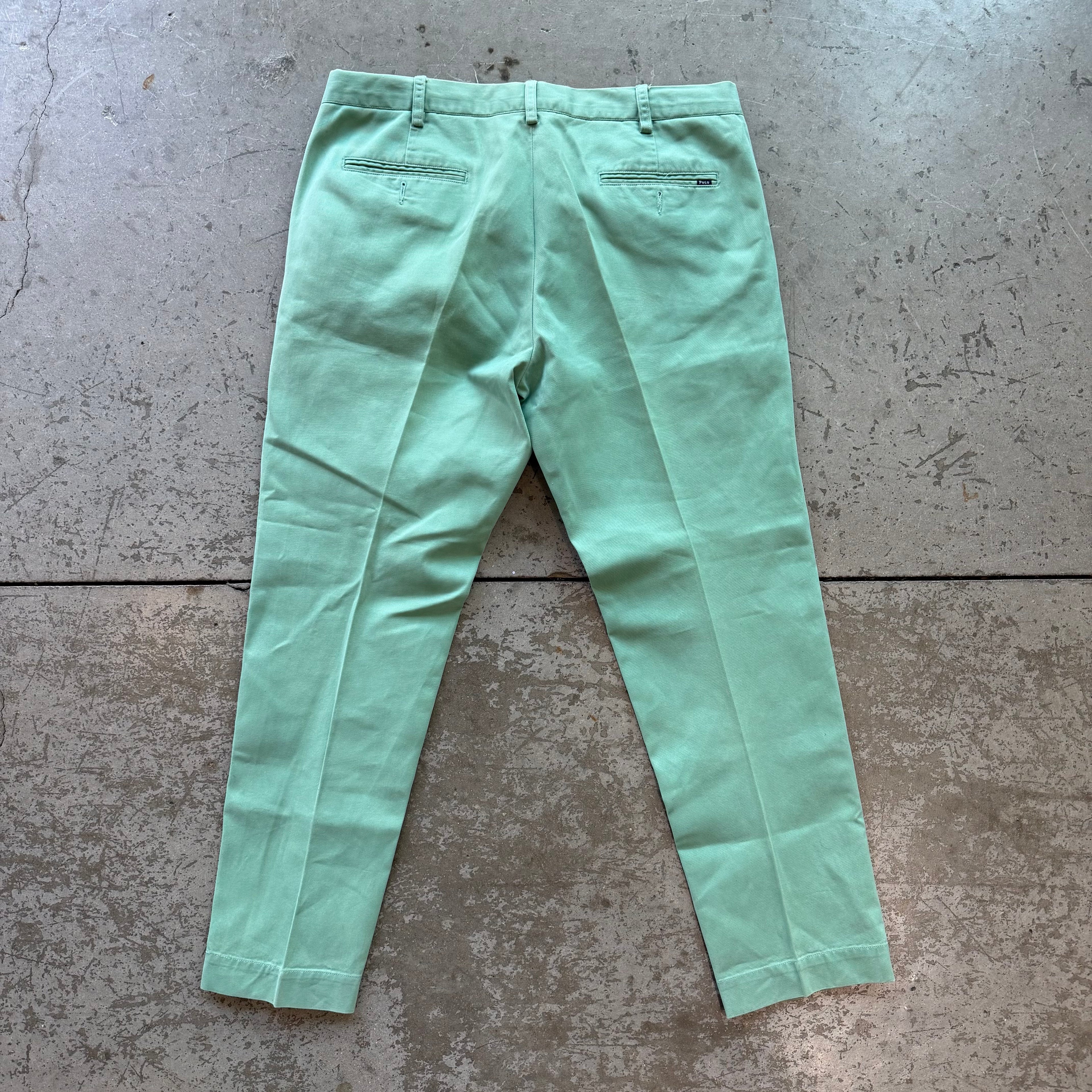 34x30 90s Green Polo Pants