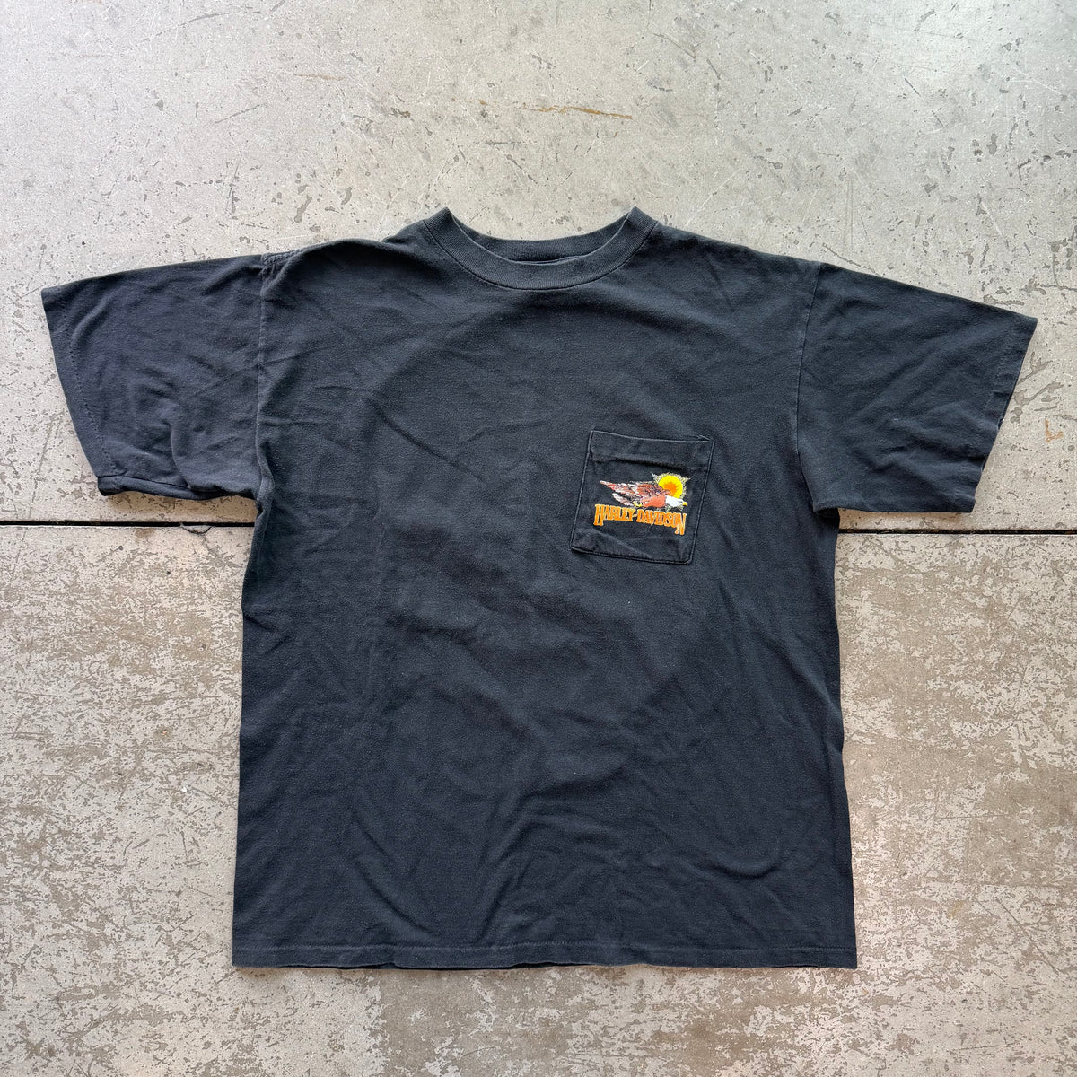 L 90s Harley Eagle Tee