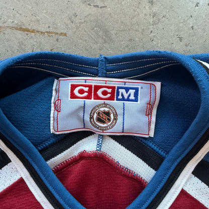 M 90s Colorado Avalanche Hockey Jersey
