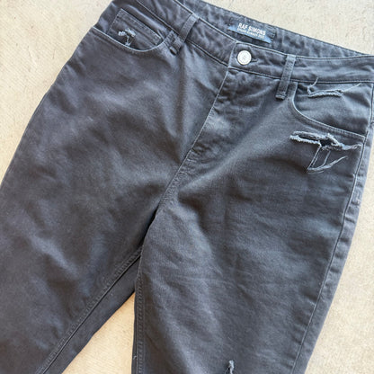 30x30 Raf Simons Double Layer Destroyed Denim