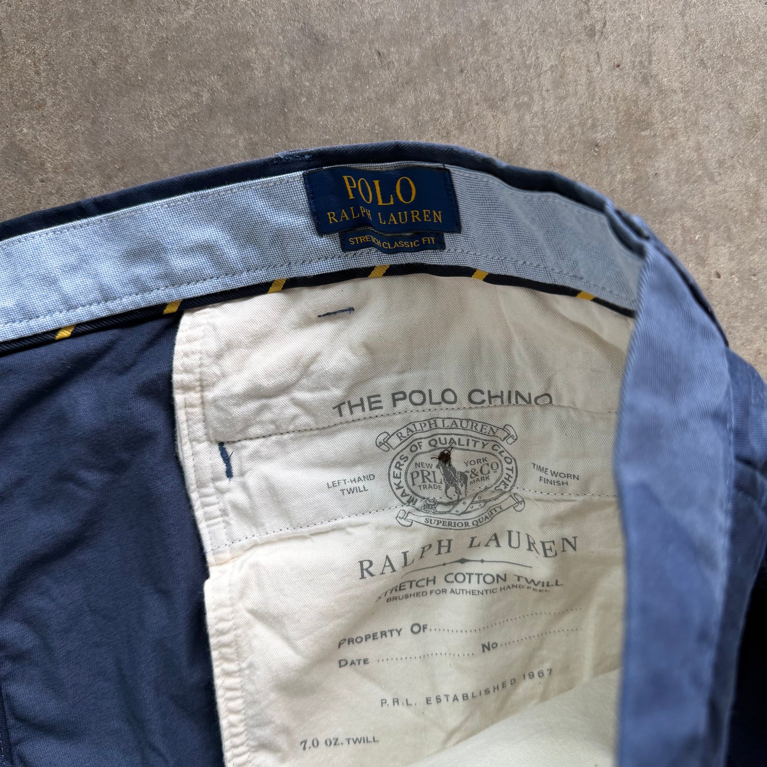 42x31 Blue Camo Polo Pants