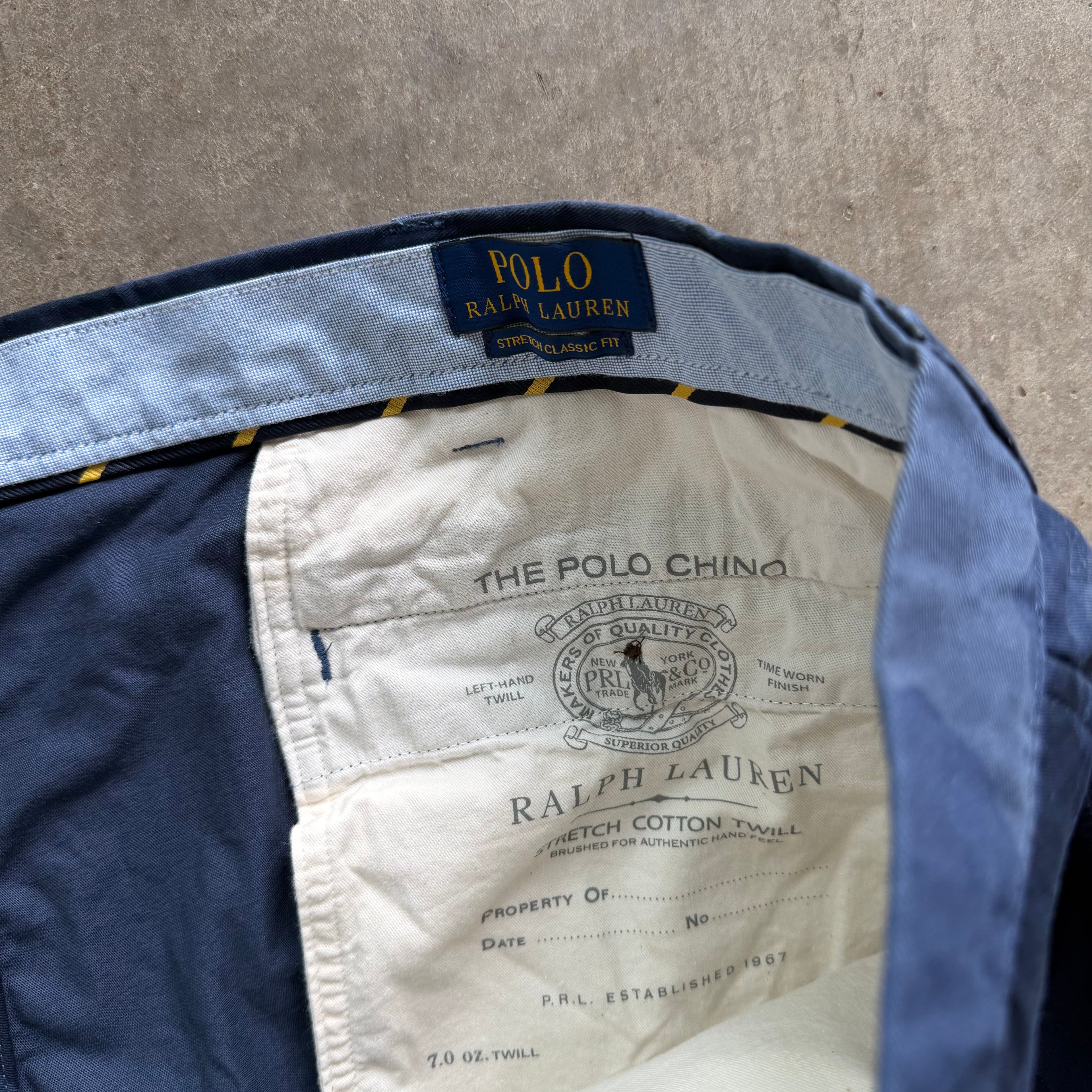 42x31 Blue Camo Polo Pants