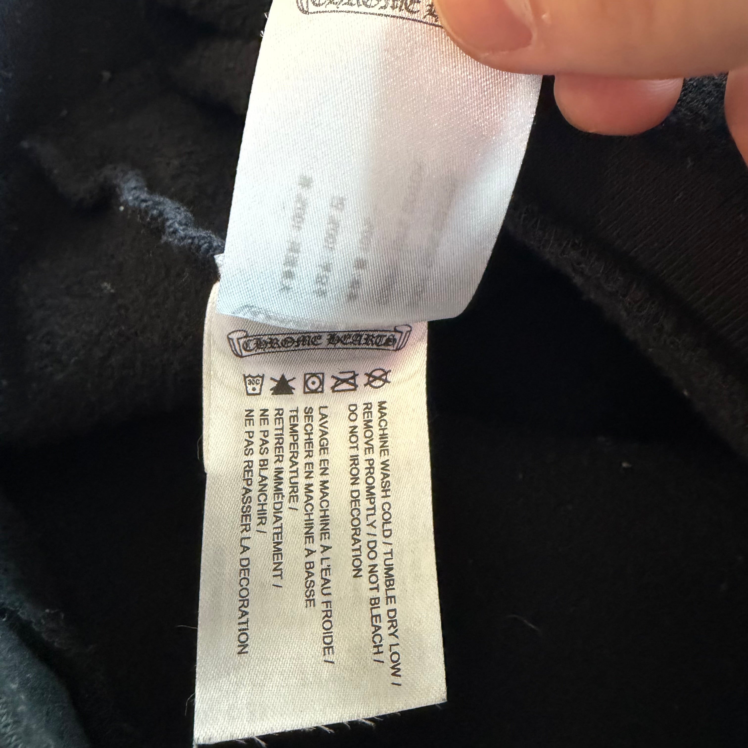 XXL Chrome Hearts Miami Scroll Zipup