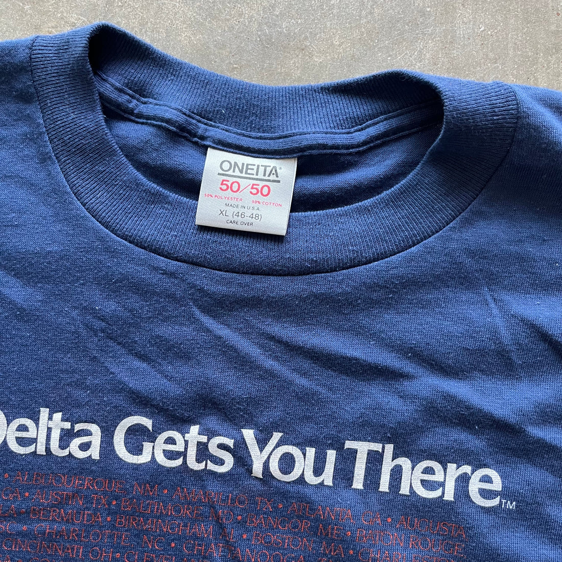 XL 90s Delta Airlines Tee