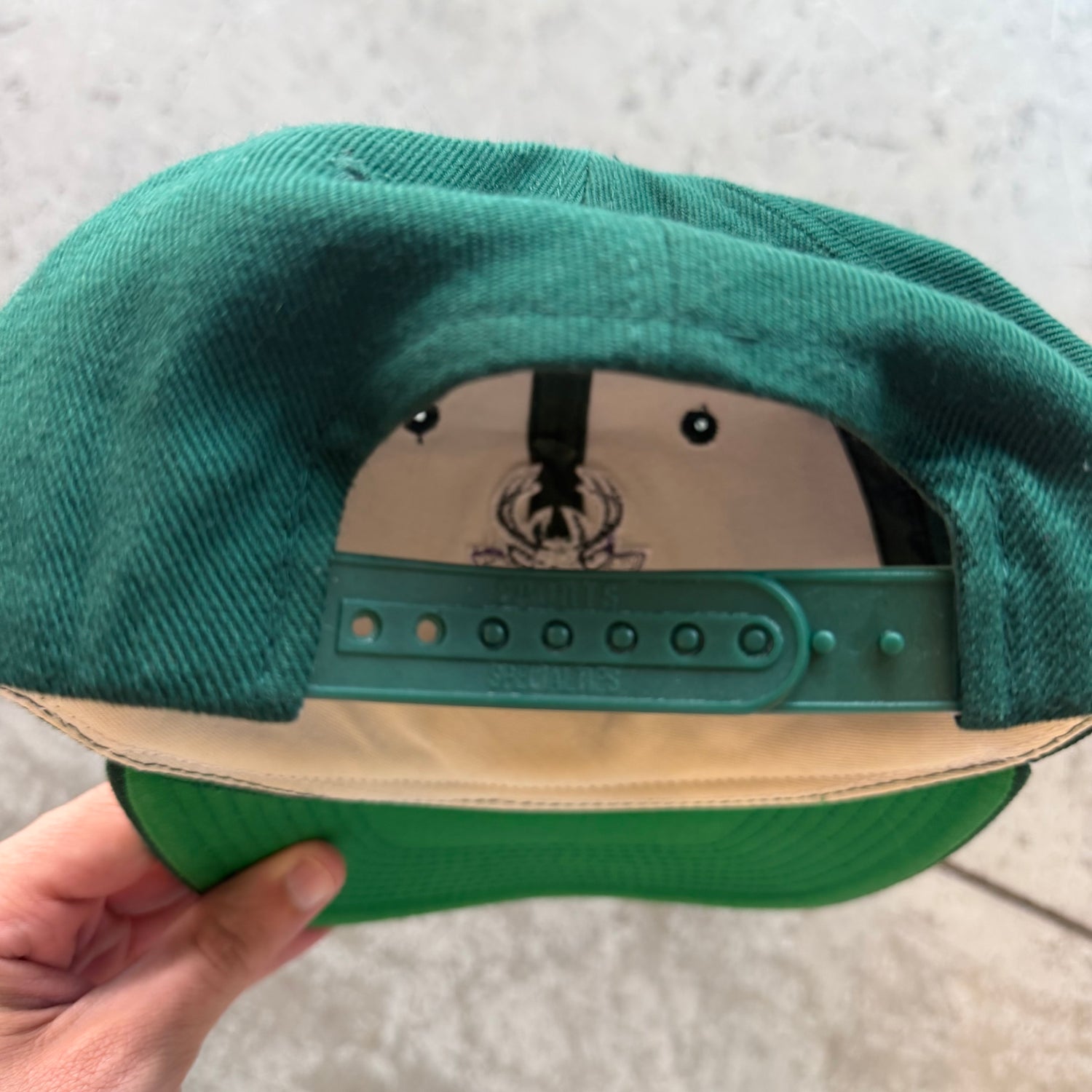 90s Milwaukee Bucks Sports Specialties Hat
