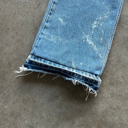 34x34 90s Faded Orange Tab Levis 517