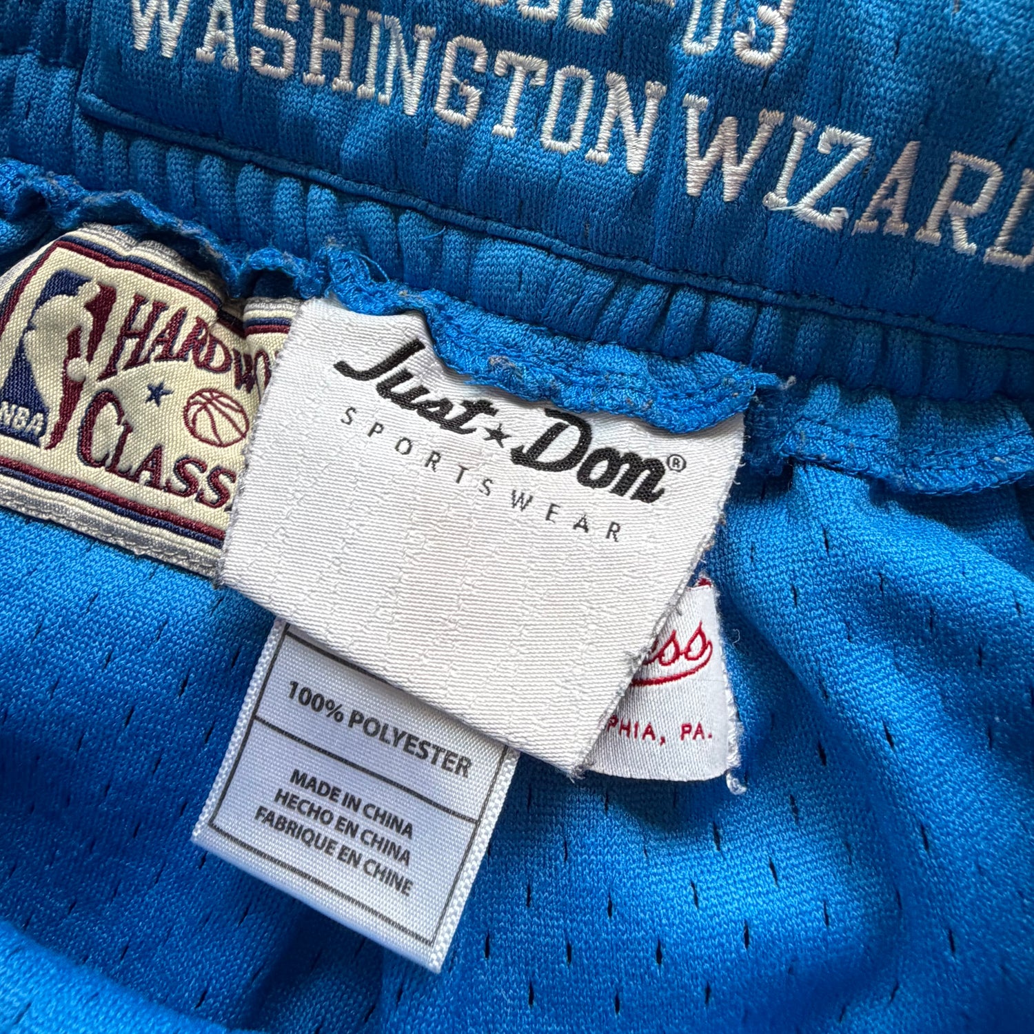 S Just Don Mitchell and Ness Wizards Shorts