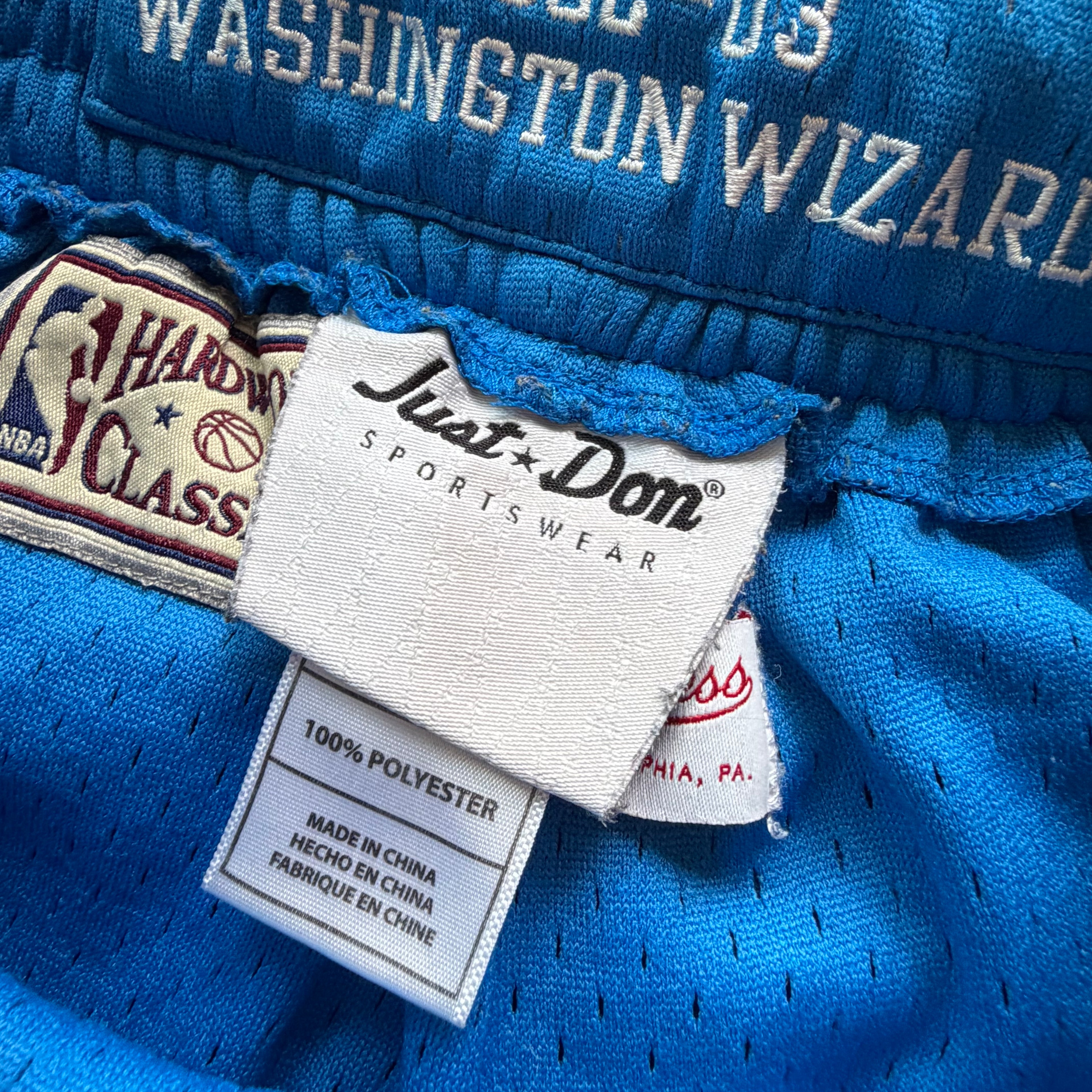 S Just Don Mitchell and Ness Wizards Shorts
