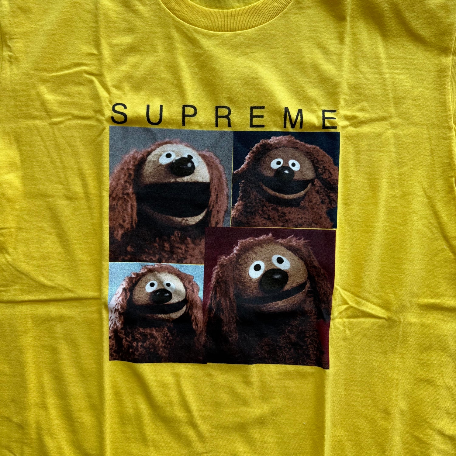 M Supreme Muppets Tee Yellow
