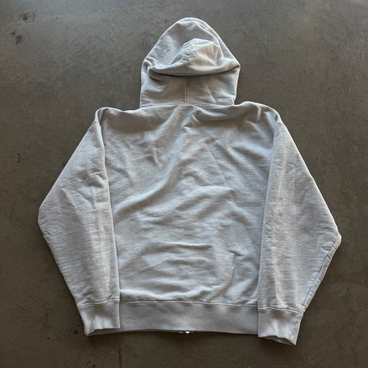 L ALD Roses Gray Zipup