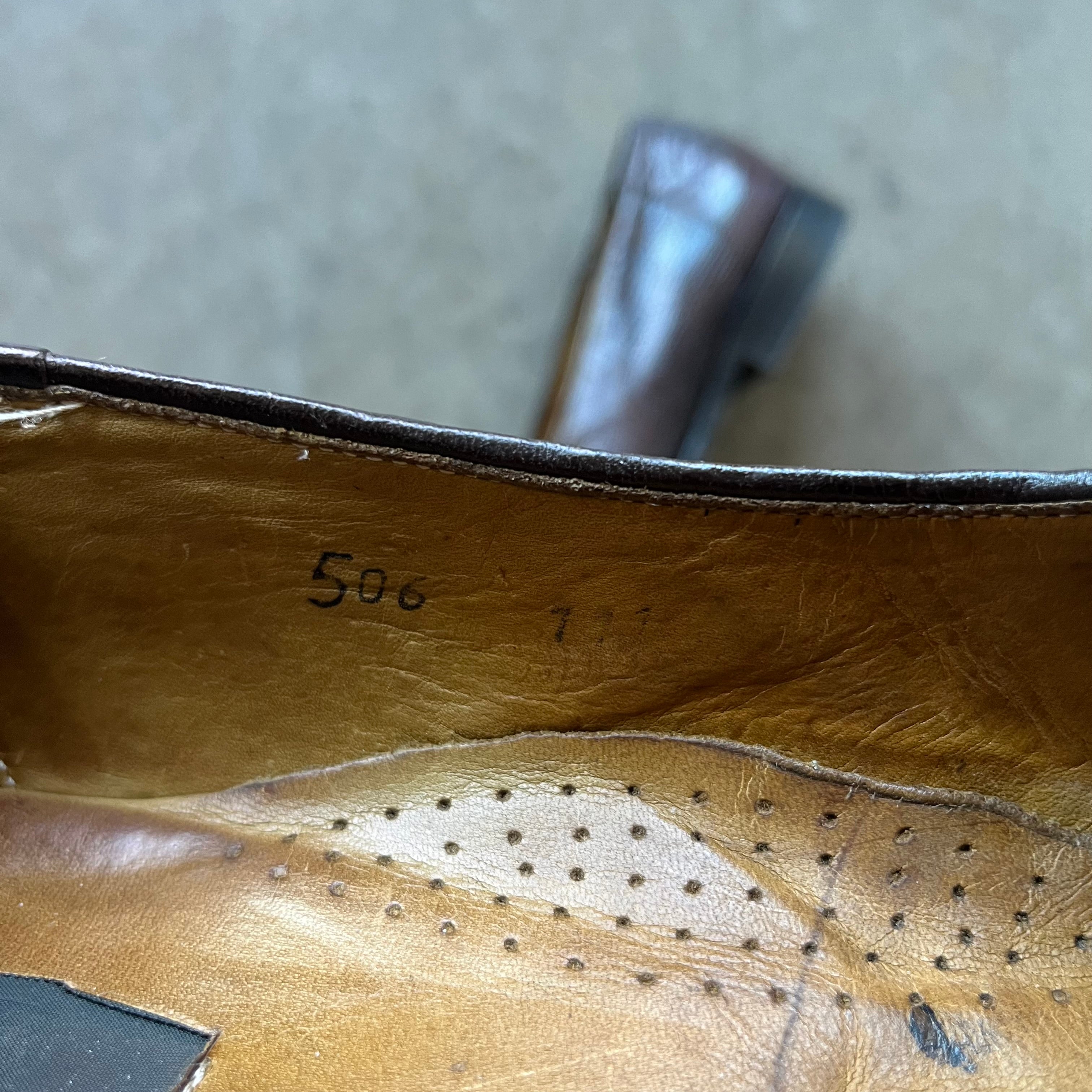 11.5 Used Zelli Teju Lizard Loafers