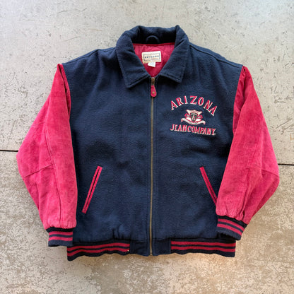 L 00s Arizona Jean Co Varsity Jacket