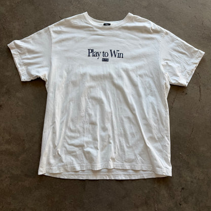 XXL Kith Play To Win Tee White